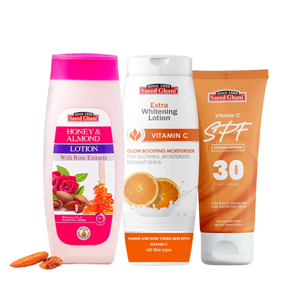 Winter Steal Deal: Pack of 3 Lotions at the price of 2