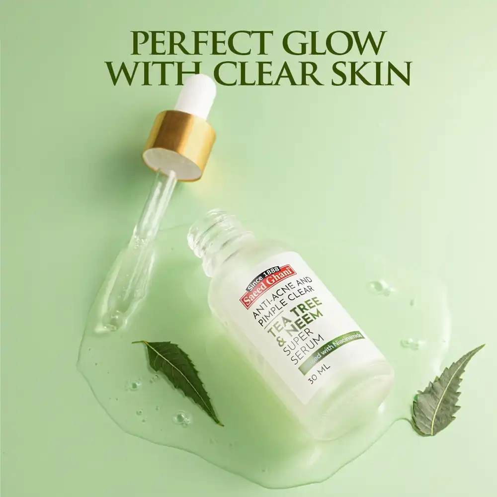 Tea Tree & Neem Anti-Acne and Pimple Clear Super Serum - Image 5